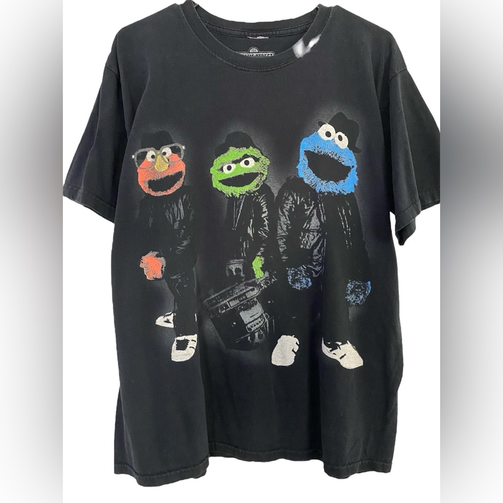 Men’s Large Sesame Street x Run-D.M.C. T-Shirt